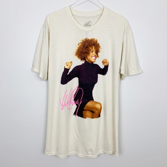 Other - Whitney Houston | Cheering Graphic Tee R&B Pop New